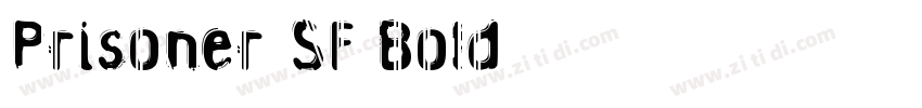 Prisoner SF Bold字体转换